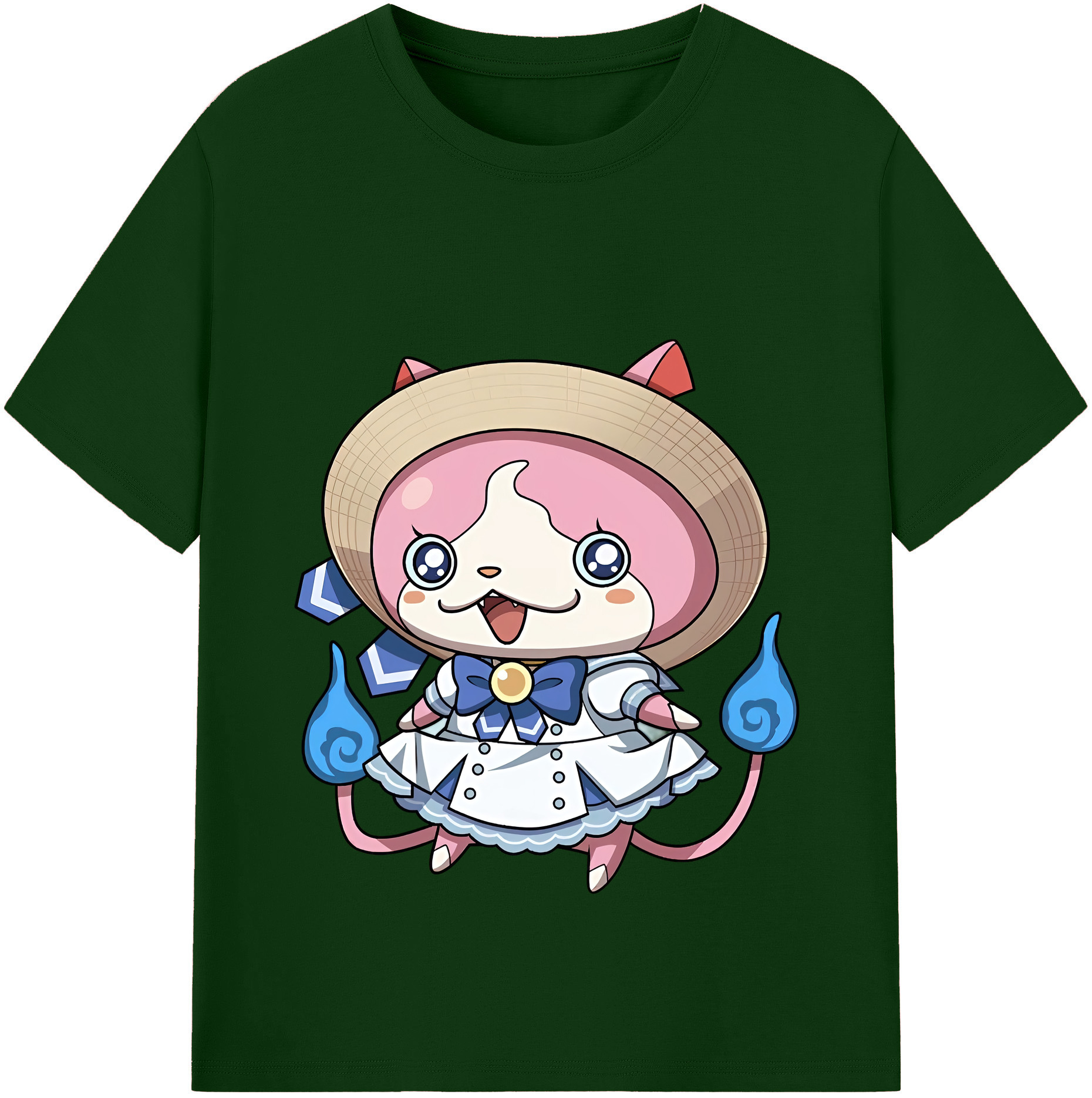 （画像用） 妖怪ウォッチ Yo-kai Watch 綿100％半袖Tシャツ（フロントプリント）